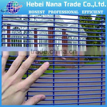 galvanized and pvc coated high security fence