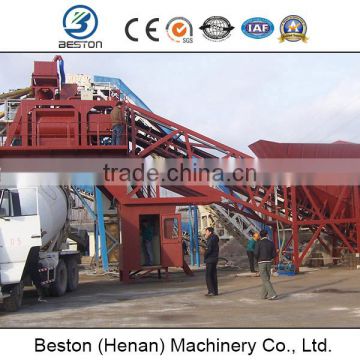 YHZS25 Mobile Concrete Plant, Ready Mixed Mobile Concrete Plant 25cubic meters per hour