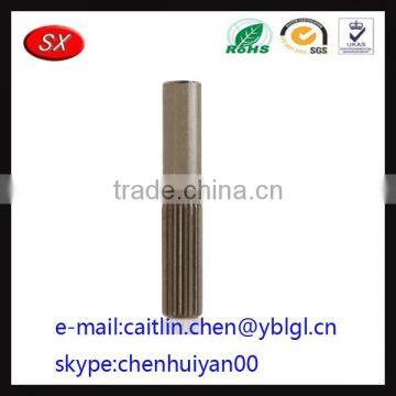 Standard Machined Custom Stainless Steel Knurled Shaft photo-2