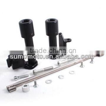 Motorcycle frame slider, crash protectors, crash knobs GSXR1300 2013 delrin carbon 750-5230