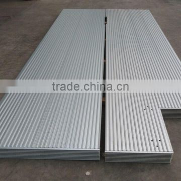 anti-skidding Aluminum alloy platen, aluminum Alloy walkingway platen, aluminum parts, aluminum material parts