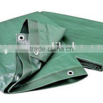 Fire Retardant and Flame Retardant Hdpe pp Olive Green Fabric Tarpaulin Sheet photo-2