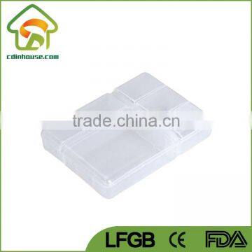 Factory Supply Home Usage Madicine Storage Plastic Pill Box