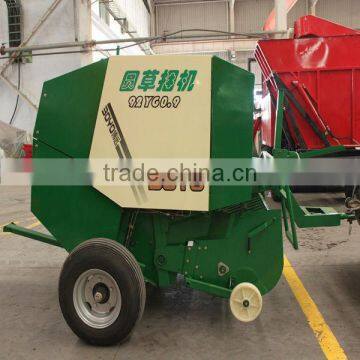 Hay baler for walking tractor