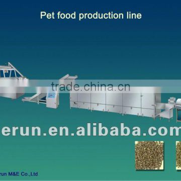 shape various extruded dry Pet food production machine