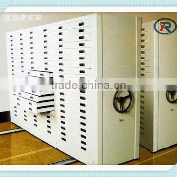 Steel Office Mobile Docment Storage Cabinet / Racking System