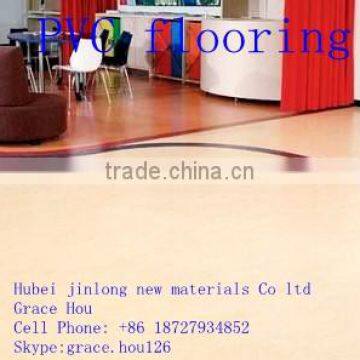 Wear Resistant Anti-slip Customized Healthy Enrionment Marble PVC Flooring photo-2