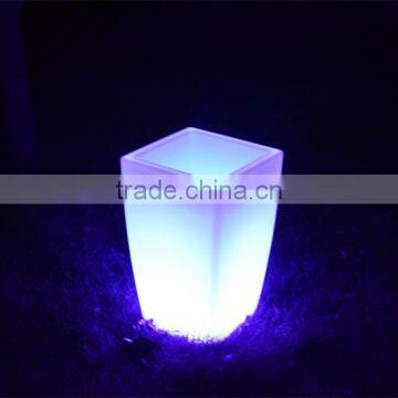 High qualtiy LED decorative indoor flower pot christmas decor planter