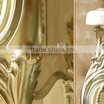 European Style Luxury Console Table, Parquet Pattern Wooden Corner Table, Nice Carving Storage Cabinet (BF01-ML042) photo-2