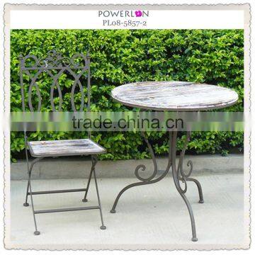 Save Space Wood Table out door furniture garden