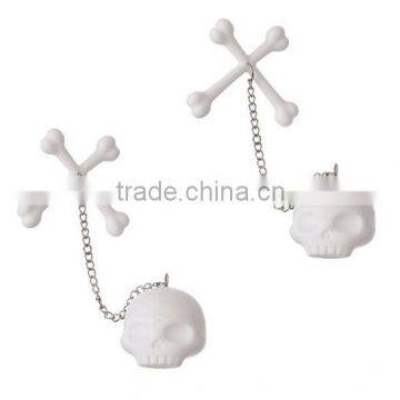 Silicone Spooky Skull Shaped Tea Infuser photo-5
