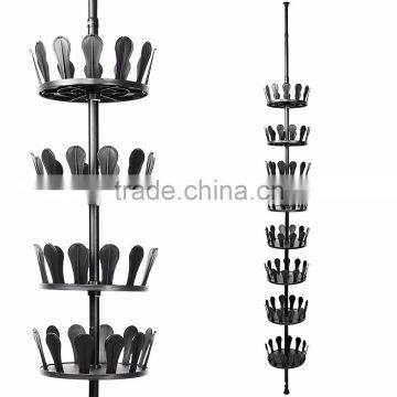 Revolving Shoe Rack With Rotating Storage Rack photo-3