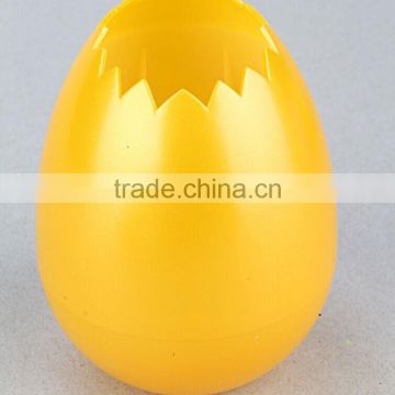 Hot selling yellow plastic flower pot