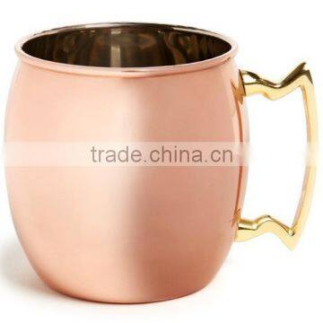 Moscow mule mug moscow mule solid copper mug manufacturer Custom moscow mule mug