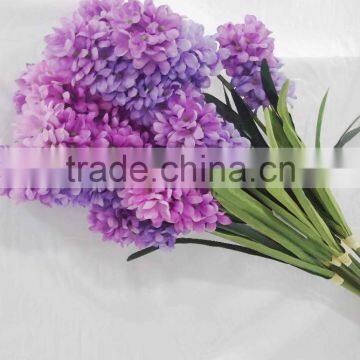 SJ11001010 Wedding Decorative Flower/hyacinthus Silk Flower/single Stem Hyacinth photo-3