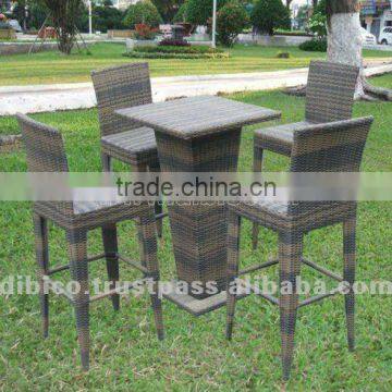 Outdoor garden bar set