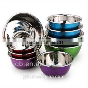 Hot Sell Stainless Steel Mixing Bowl Colored Bowl photo-4