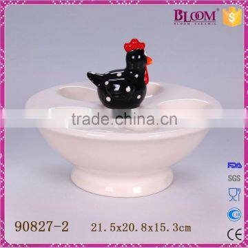 High Quality Ceramic Egg Tray,ceramic Egg Holder photo-4