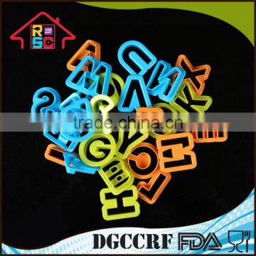 NBRSC Plunger Cookie Cutter Set Of Cake Alphabet Cutter Shape For Baking Cookies Unique Household Gifts photo-4