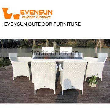 New design Attractive modern dining room modern rattan furniture