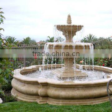 Outdoor Decoration Stone Carving Marble Large Italian Garden Fountain photo-2