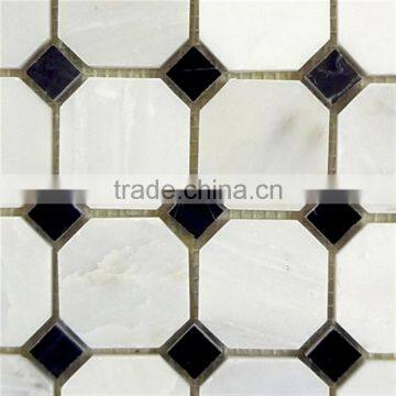 MM-CV321 Super Quality Home Decoration Natural Stone Octagon Mosaic Tile photo-2