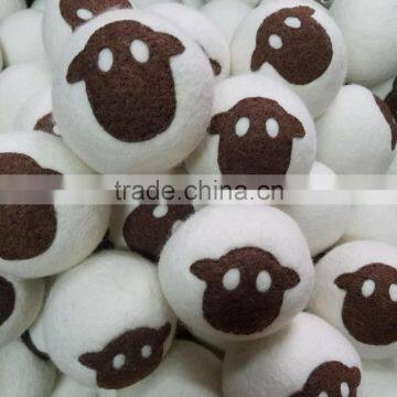 2017 Handmade Durable Pet Play Balls Eco Friendly 100% Wool Ball Pet Toy photo-4