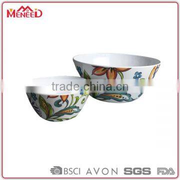 Economical melamine bowl, 2015 hot sell funny plastic pigeon nest bowl