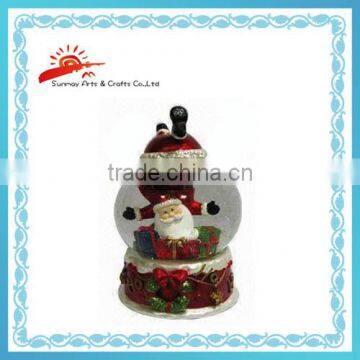 Fancy Design Resin Christmas Snow Globe photo-2