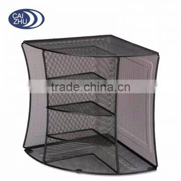 2017 Paper Tray Office Mesh Desk Organizer File Storage Folder Holder photo-2
