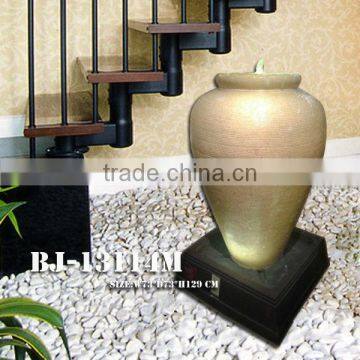 Homemade Internal Fiberglass Water Features Pots photo-3