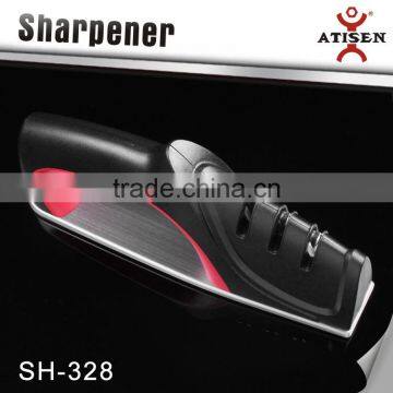 stainless steel holder with 3 Stage Knife Sharpener