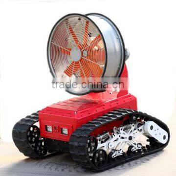 Mini robot for Fire smoke extractor