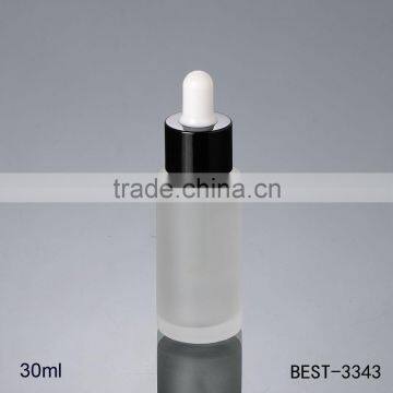 30ml Frosted Glass Cosmetic Serum Dropper Bottle Skin Care Beauty Cosmetic Package Bottle photo-2