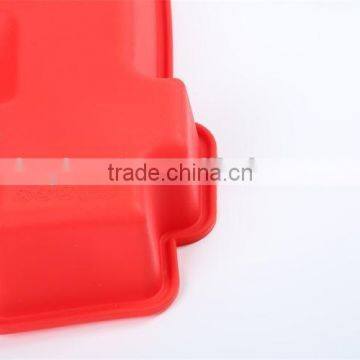 Number Four Shape Mold DIY Cookie Mold Silicone Molds for Microwave Cake photo-3