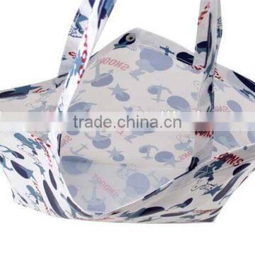ECO Friendly 300D Fashion Style Full Cartoon Printing Shopping Tote Bag,Women Travel Handbag photo-5