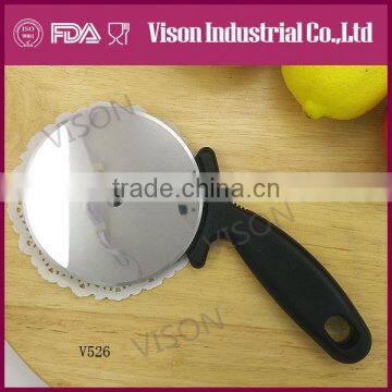 hot sale stainless steel pizza cutter (v525)