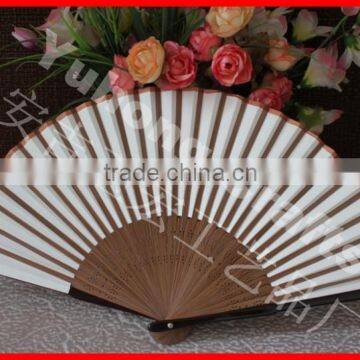 Japanese Gold and Silver Color Bamboo Paper Fan Promotionally photo-3
