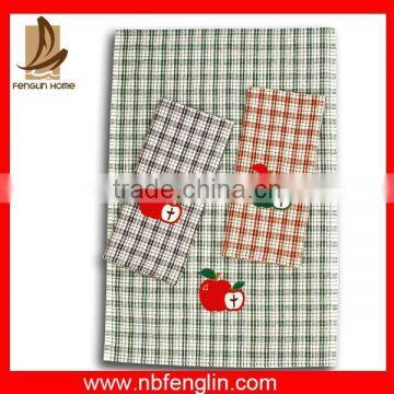 Good quality yarn dyed fabric kitchen towel&cleaning cloth