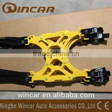 Titanium Alloy Truck Snow Chain Yellow TPU Material