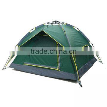 Automatic Style Outdoor Camping Double Layer 3-4 Person Family Water Proof Tent photo-3