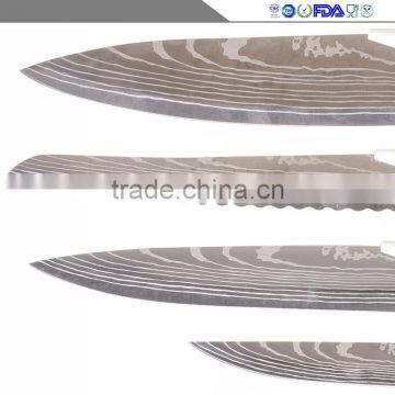 The New Direct Manufacturers of Stainless Steel Combination Suit 5 Woolly Non-stick Knife Set Spray Paint Baking Environmental p photo-3