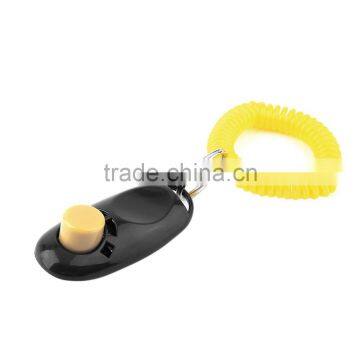 Pet Click Clicker Training Trainer Aid Wrist Pets Dog Supplies Dog Trainnings Dog Traning Tools Plastic Products Free Shipping