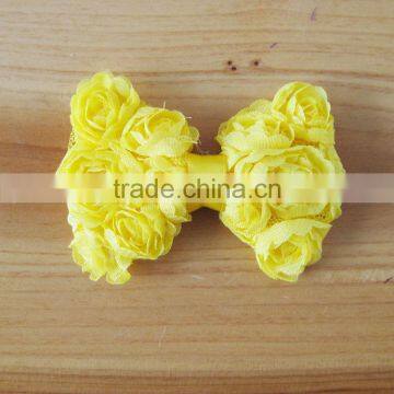 Shabby Bow Flower Clip for Kids Hair Accessories photo-6