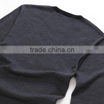 Men Color Combination Winter Crew Neck Knit Sweater , Pullver Cardigan photo-6