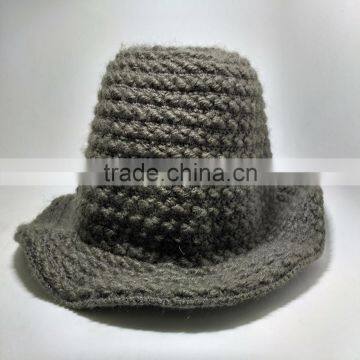 Korean Big Bow Winter Knitting Wool Hat Outdoor Leisure Hat photo-3