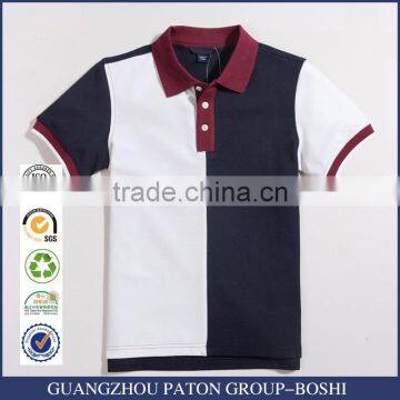 School Students' Short Sleeve T-shirts Wear Summer Colored Children's Polo Shirts and Sweat Shirts Custom