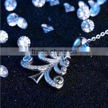 New Arrival Christmas Gifts Handmade Half Pave Setting Christmas Tree 925 Sterling Silver Pendant for Girls ,ladys photo-2