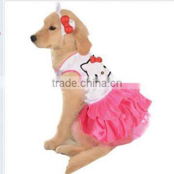 Hello Kitty Dress Pet Dog Halloween Costume Small