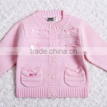 Korean Style Baby Girl Thin Knit Cardigan Sweater photo-2